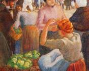 卡米耶 毕沙罗 : Marketplace, Gisors